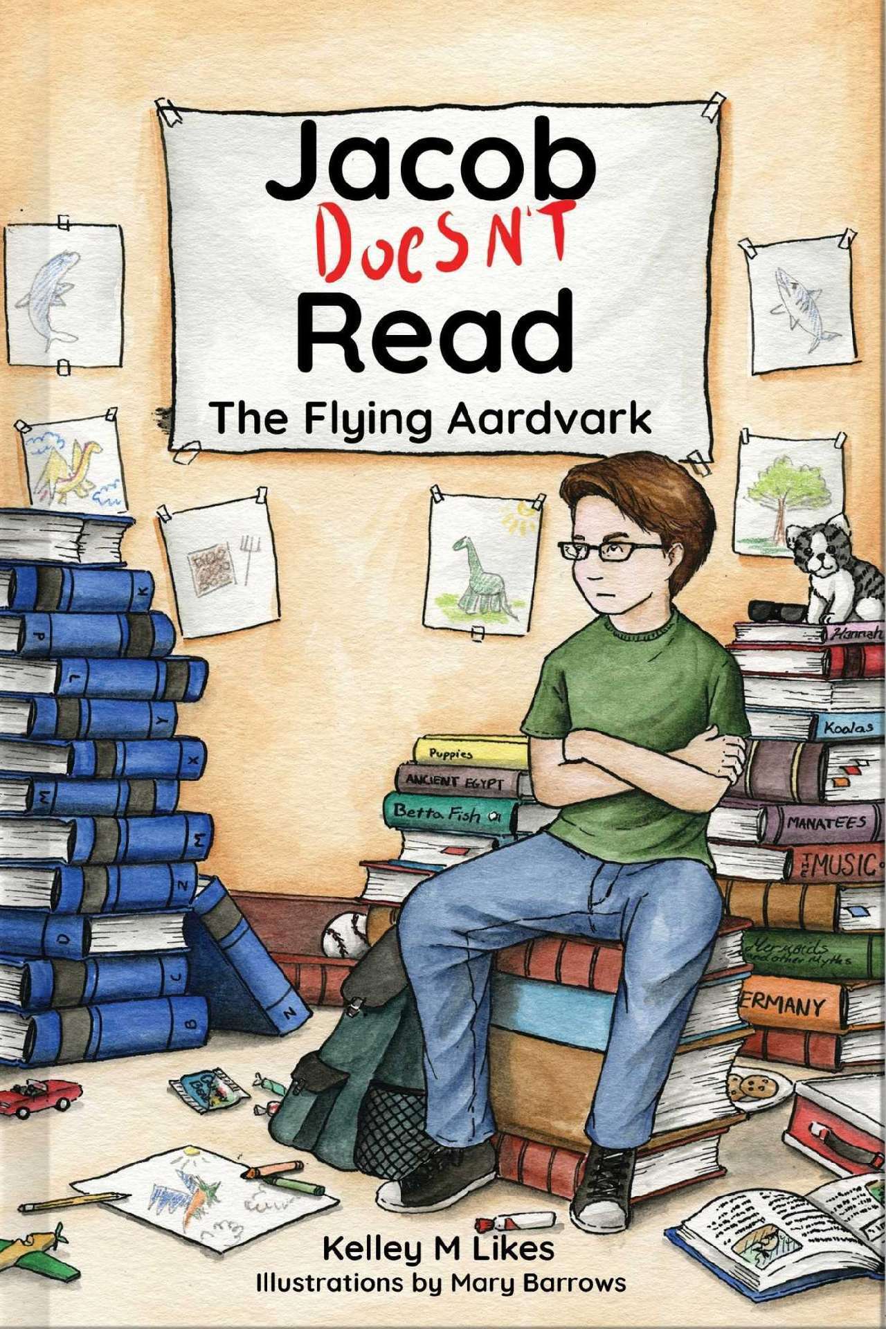 Kelley M Likes - Jacob Doesn't Read: The Flying Aardvark