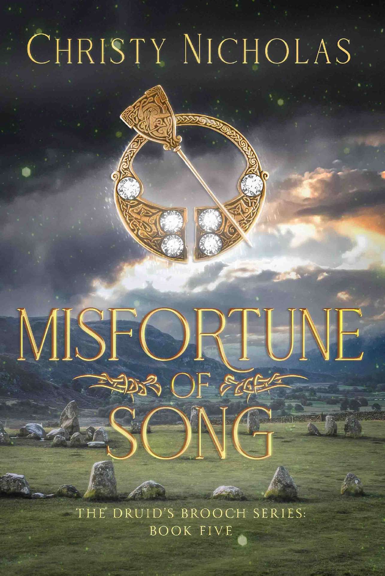 Rowan Dillon, CN Jackson, Emeline Rhys - Misfortune of Song - The Druid's Brooch Series 5