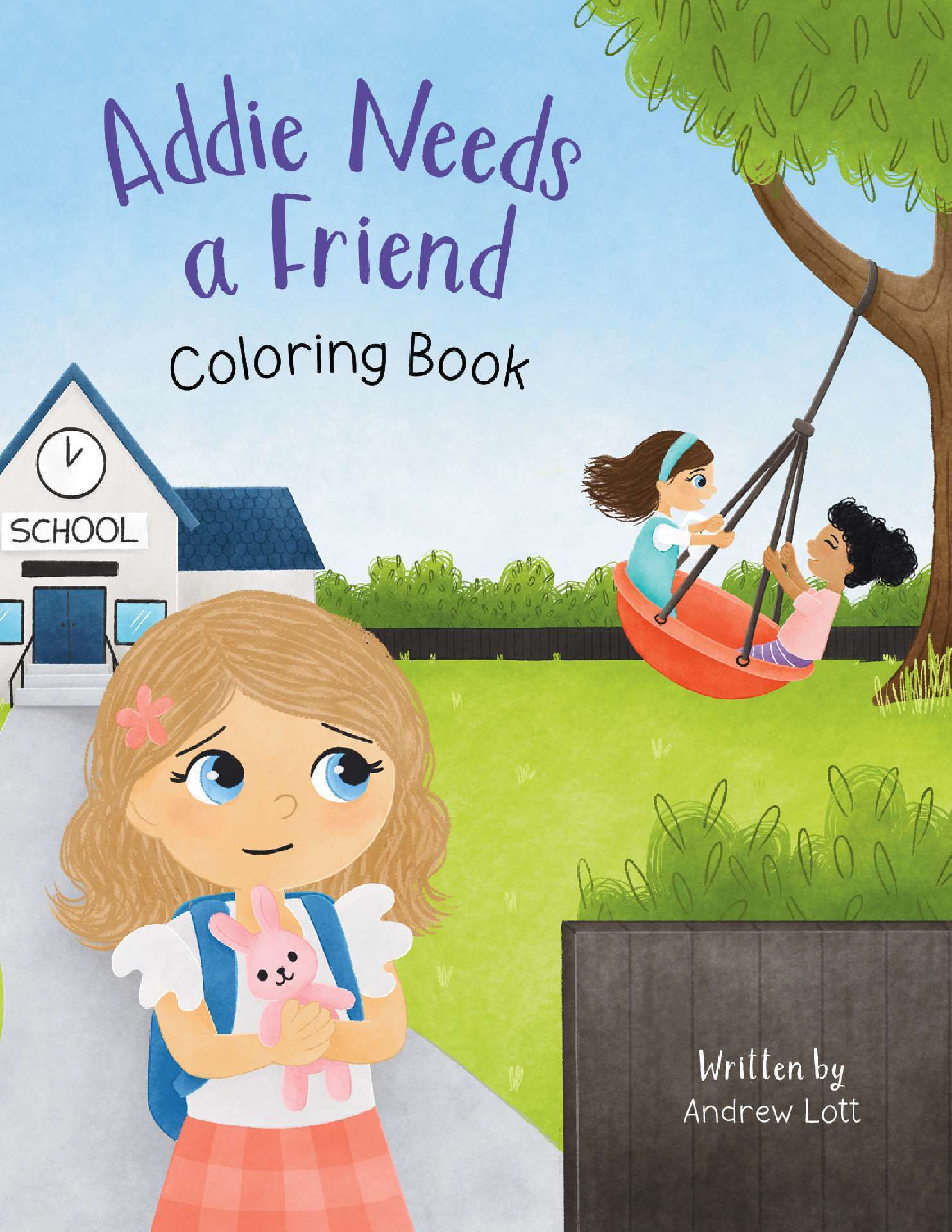 Addie Needs a Friend Coloring Book