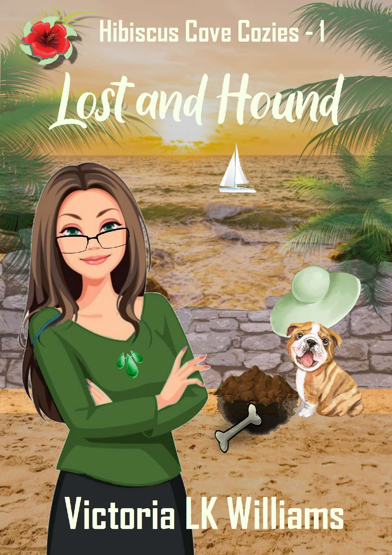 Victoria LK Williams - Lost and Hound - Hibiscus Cove Cozies 1