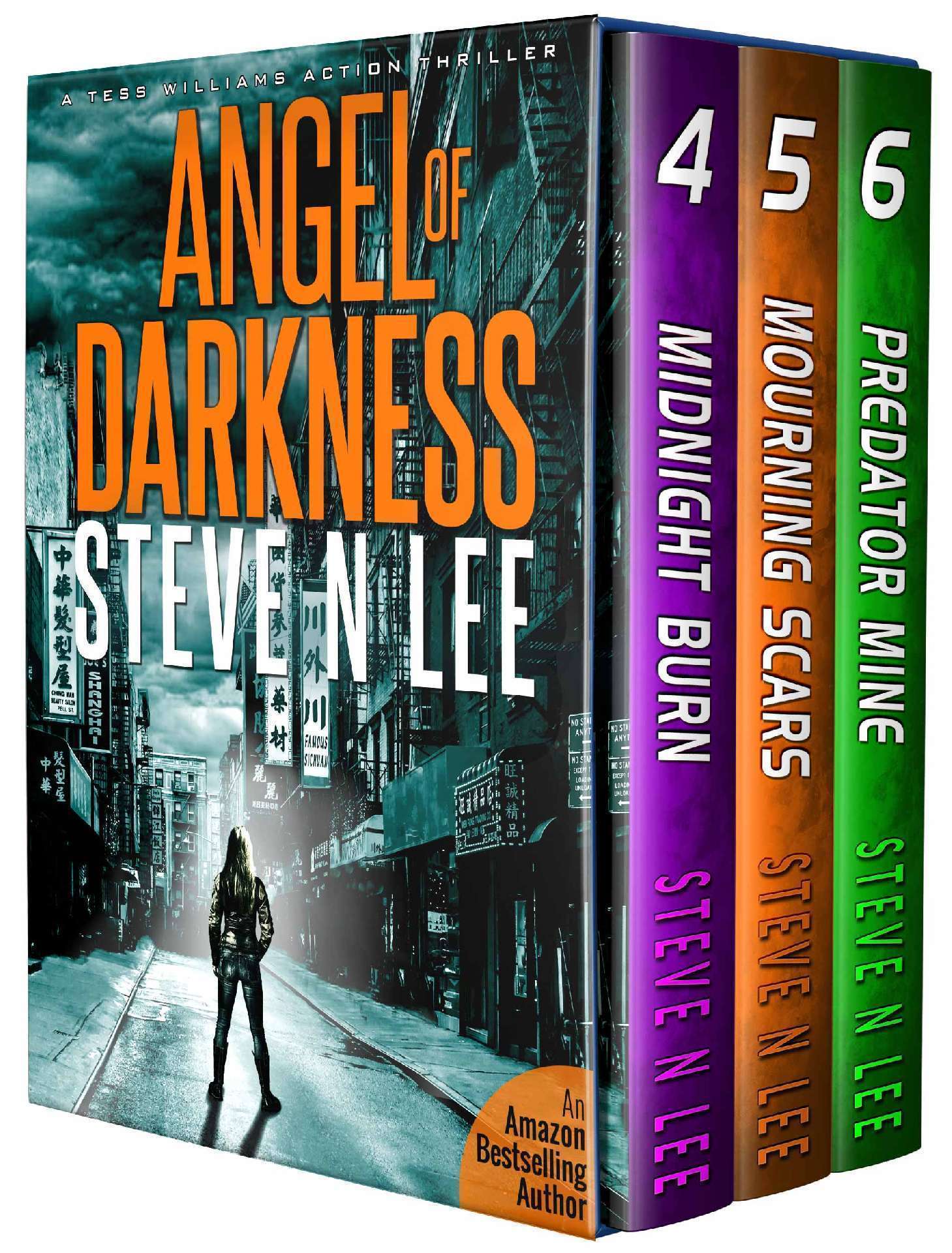 Angel of Darkness Books 04-06: Gripping, Action-Packed Crime Thrillers