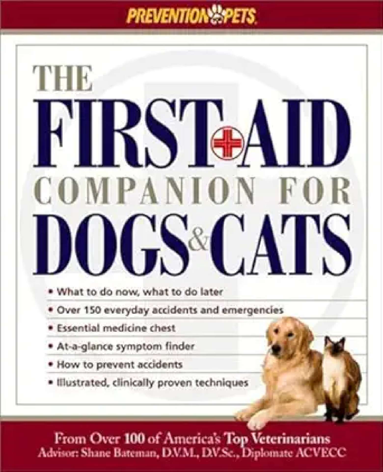The First Aid Companion for Dogs and Cats
