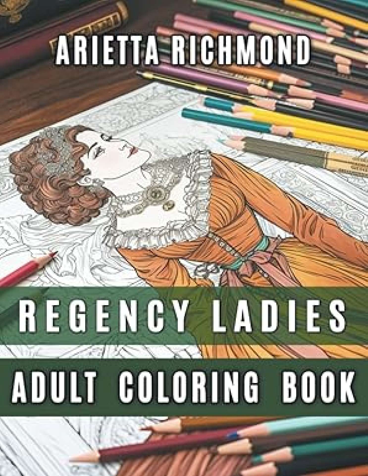 Regency Ladies Coloring Book
