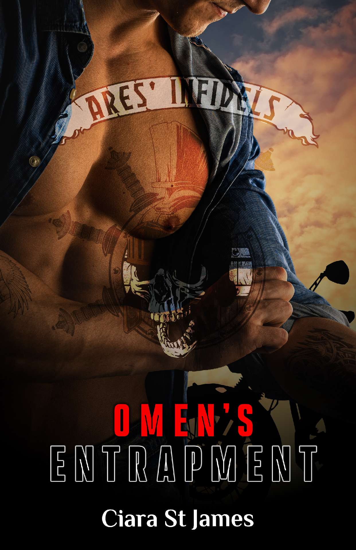 Ciara St James - Omen's Entrapment - Ares Infidels MC 4