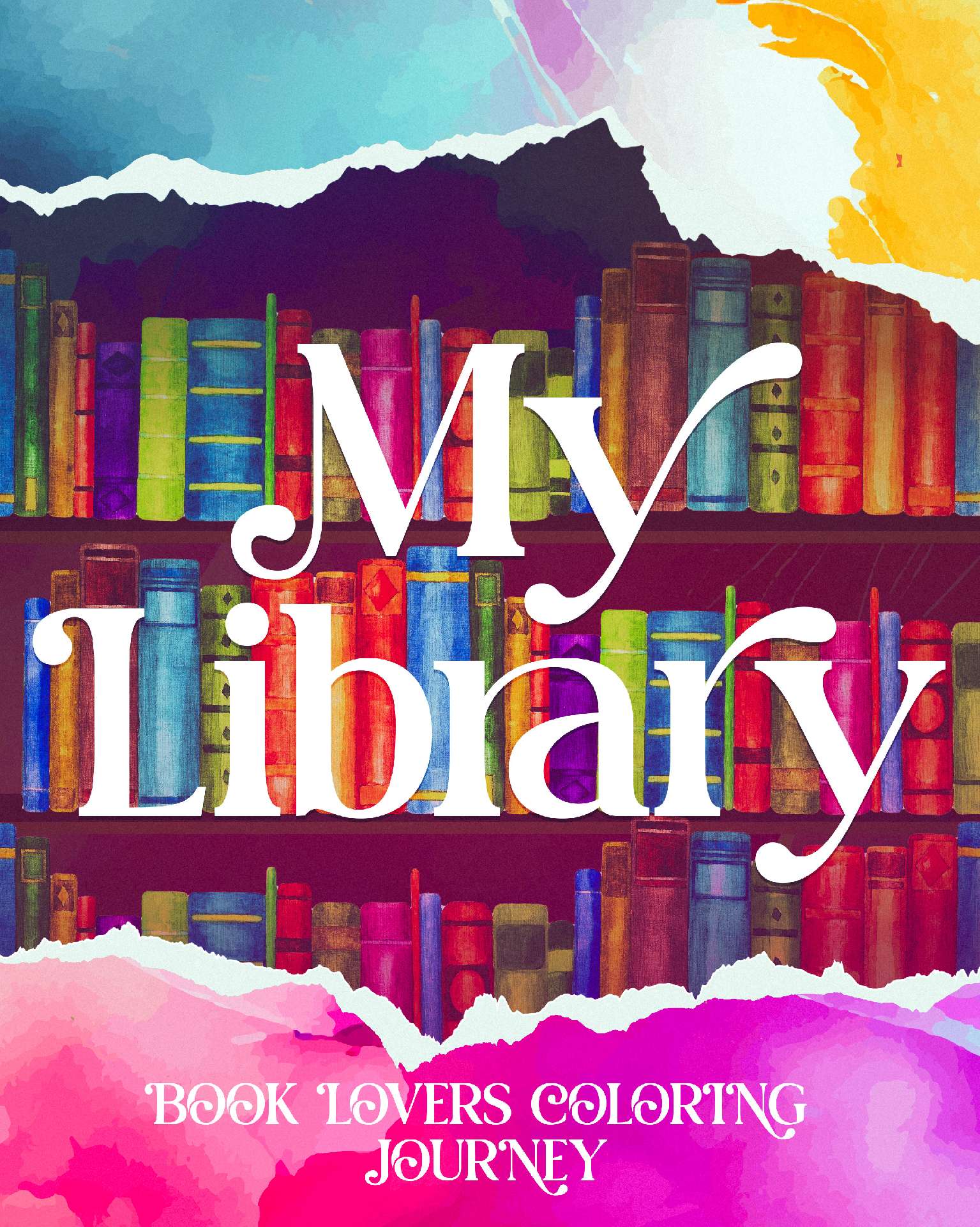 My Library Coloring Book