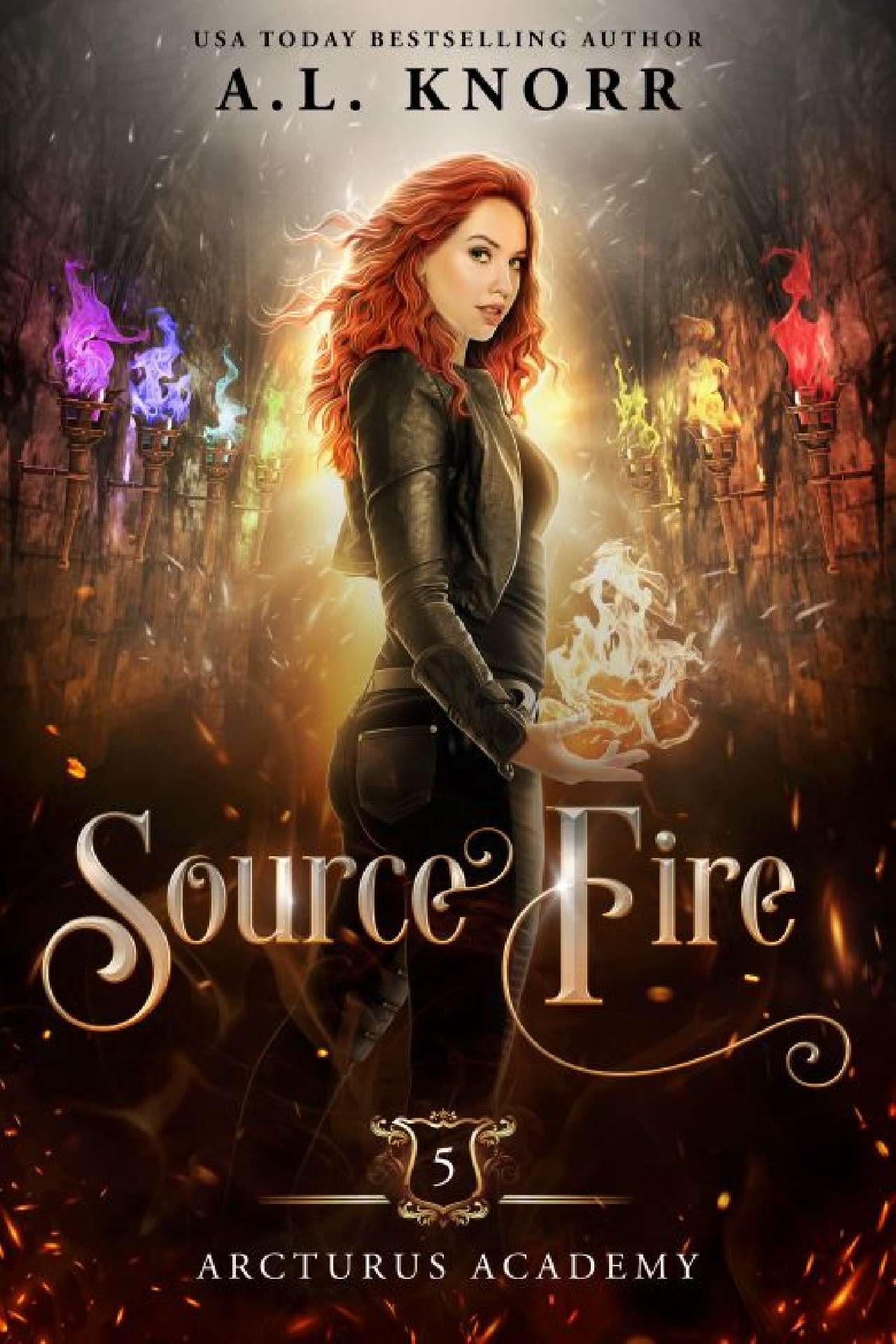 A.L. Knorr - Source Fire - Arcturus Academy 5