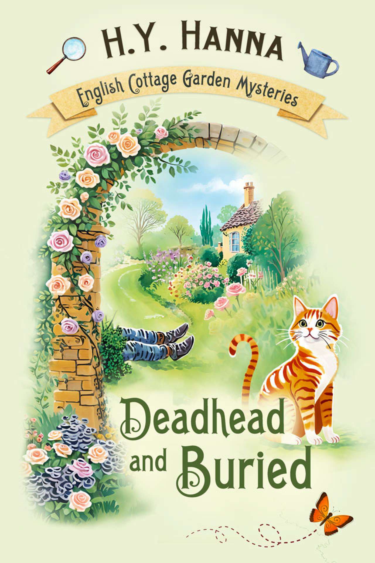 Deadhead and Buried (A gardening cozy mystery & English village whodunit)