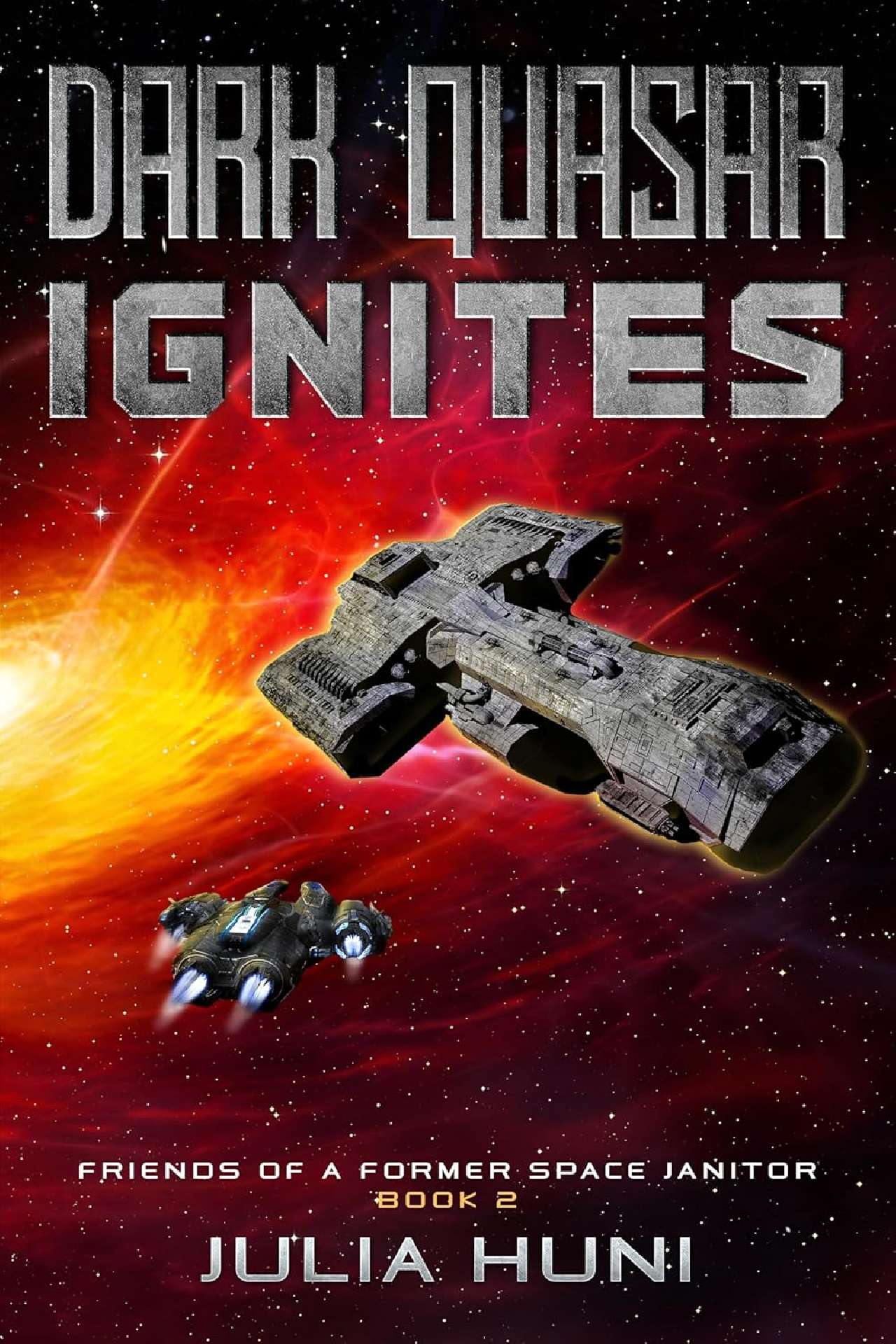 Dark Quasar Ignites