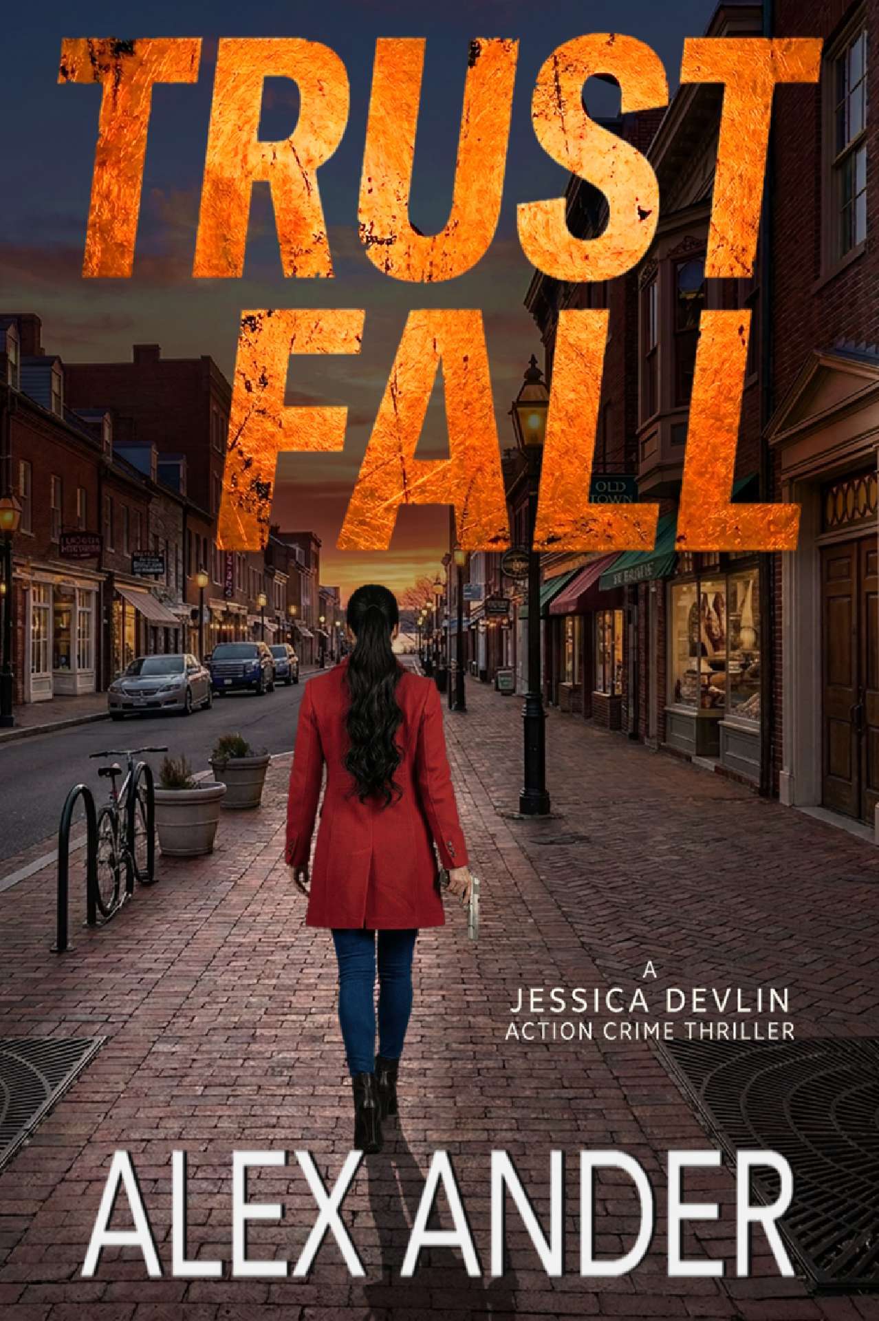 Alex Ander - Trust Fall - Jessica Devlin Action Crime Thriller 1
