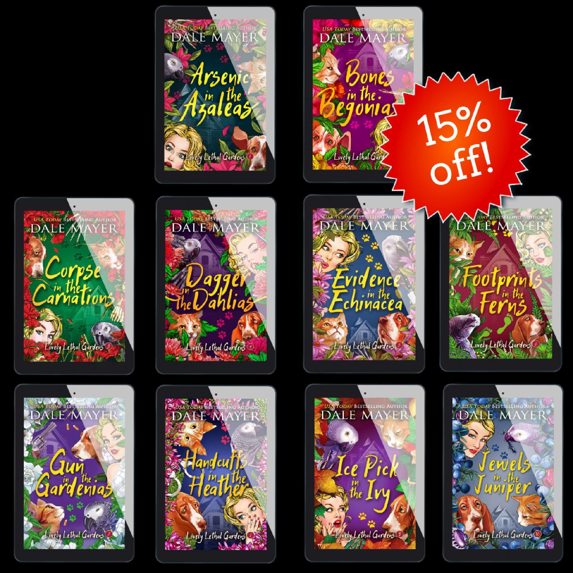 Dale Mayer - Lovely Lethal Gardens: Books 1-10 - Lovely Lethal Gardens