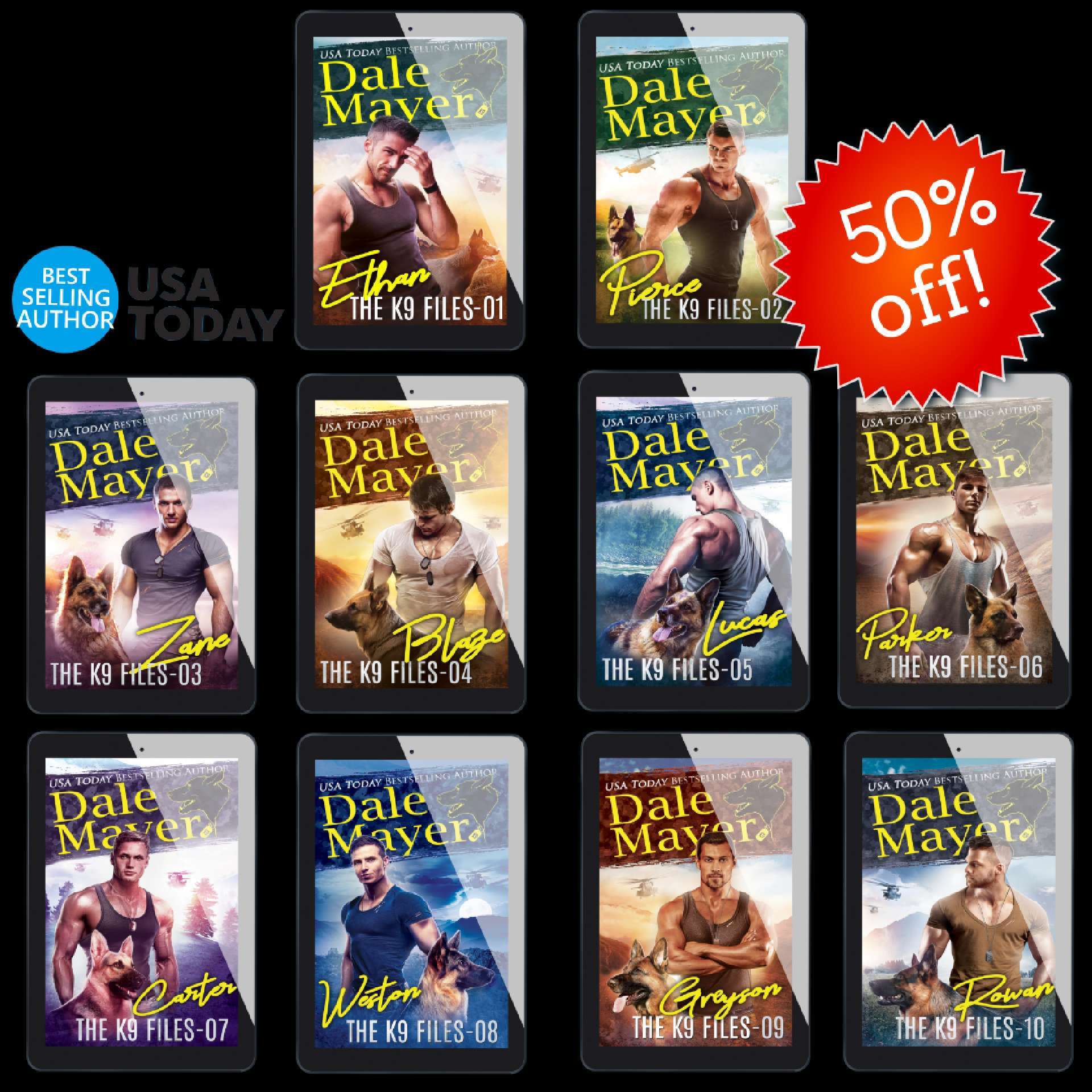 Dale Mayer - The K9 Files: Book Bundle 1-10 + - The K9 Files