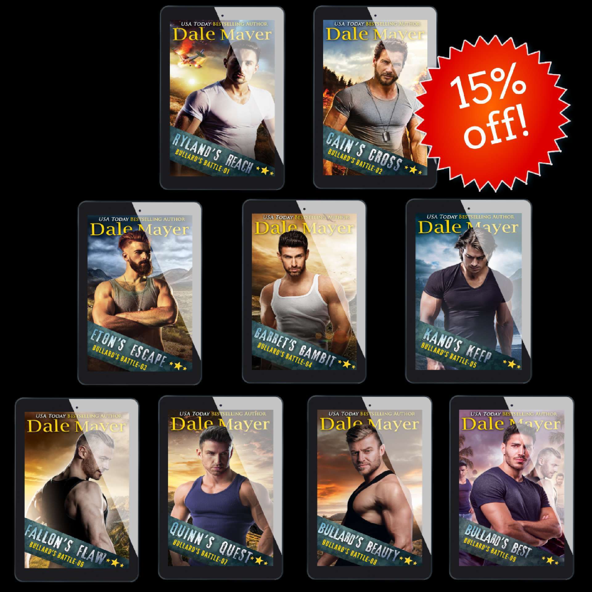 Dale Mayer - Bullard's Battle Complete Collection (1- 9) - Bullard's Battle