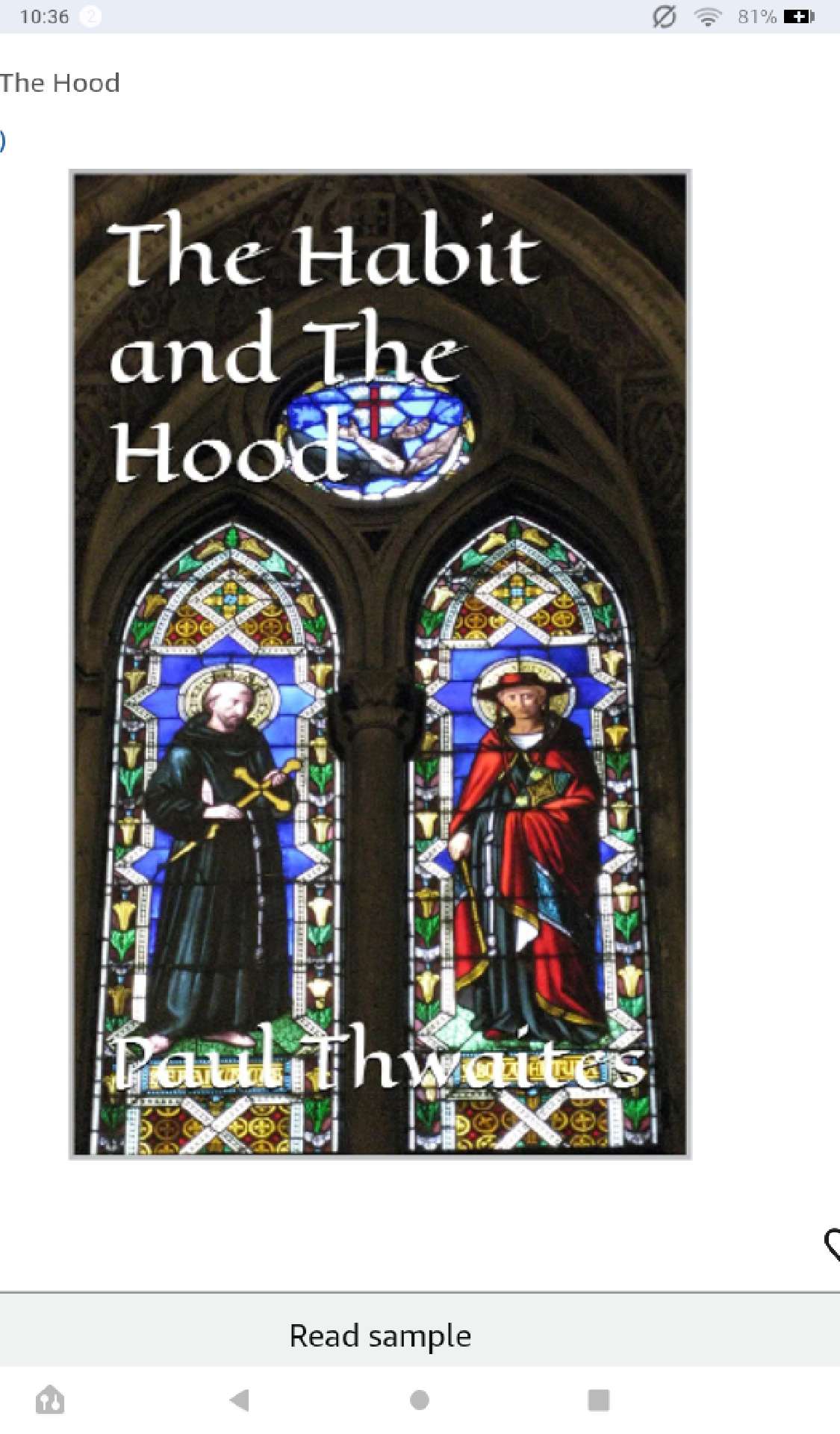 Paul Thwaites - The Habit and The Hood