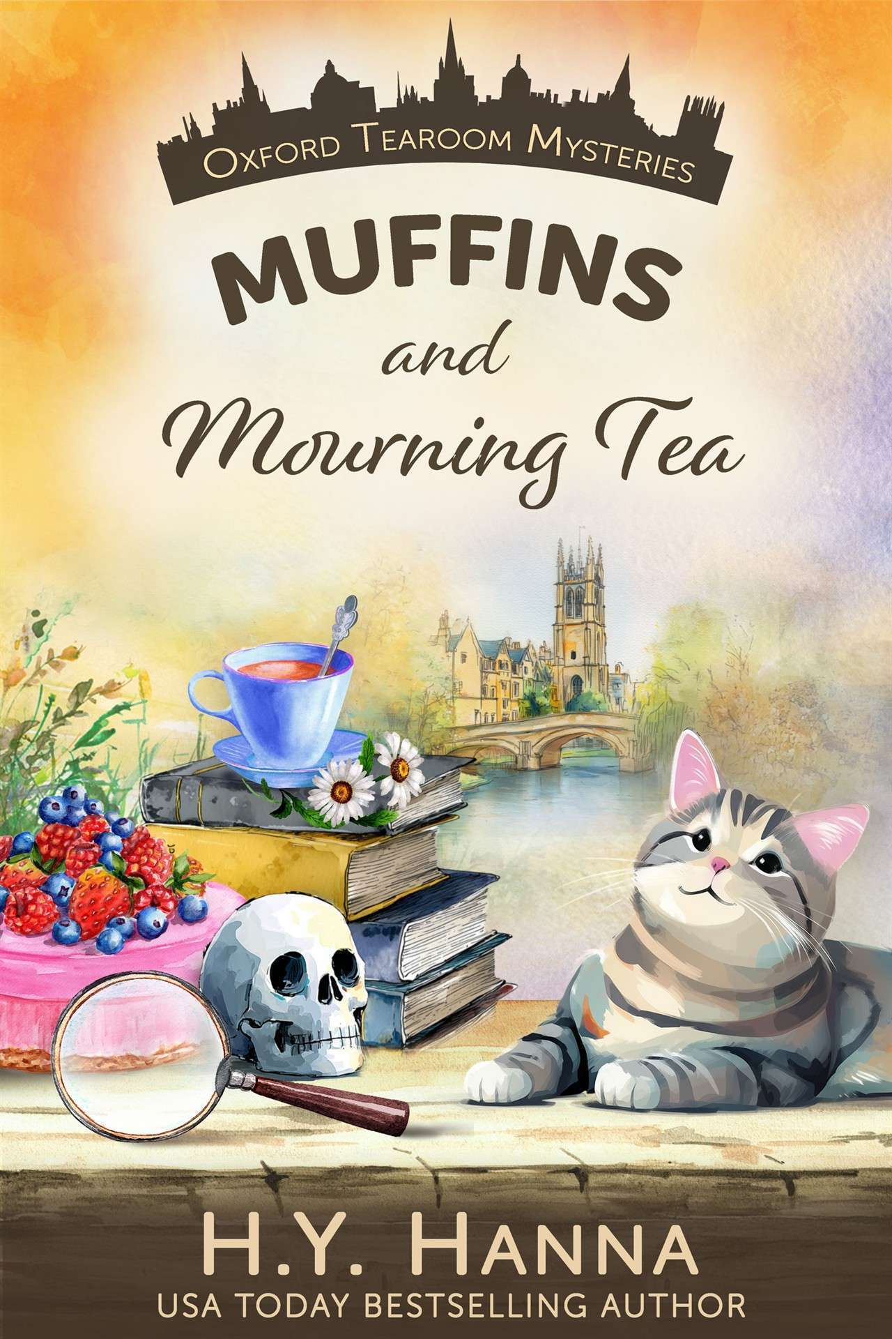 Muffins and Mourning Tea (A traditional British whodunit and culinary cozy mystery)