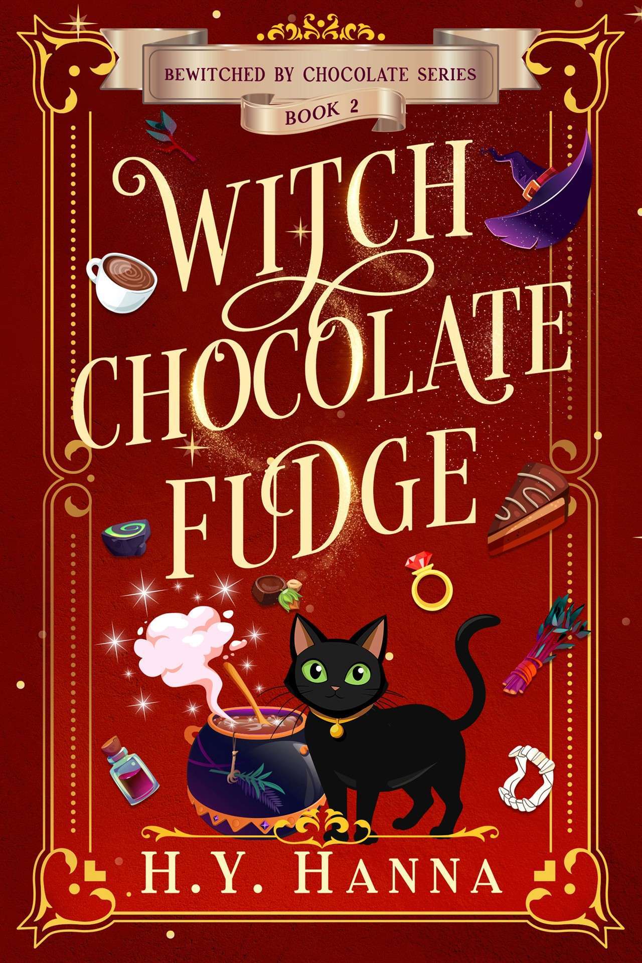 Witch Chocolate Fudge (A Cozy Fantasy & Paranormal Witch Mystery)