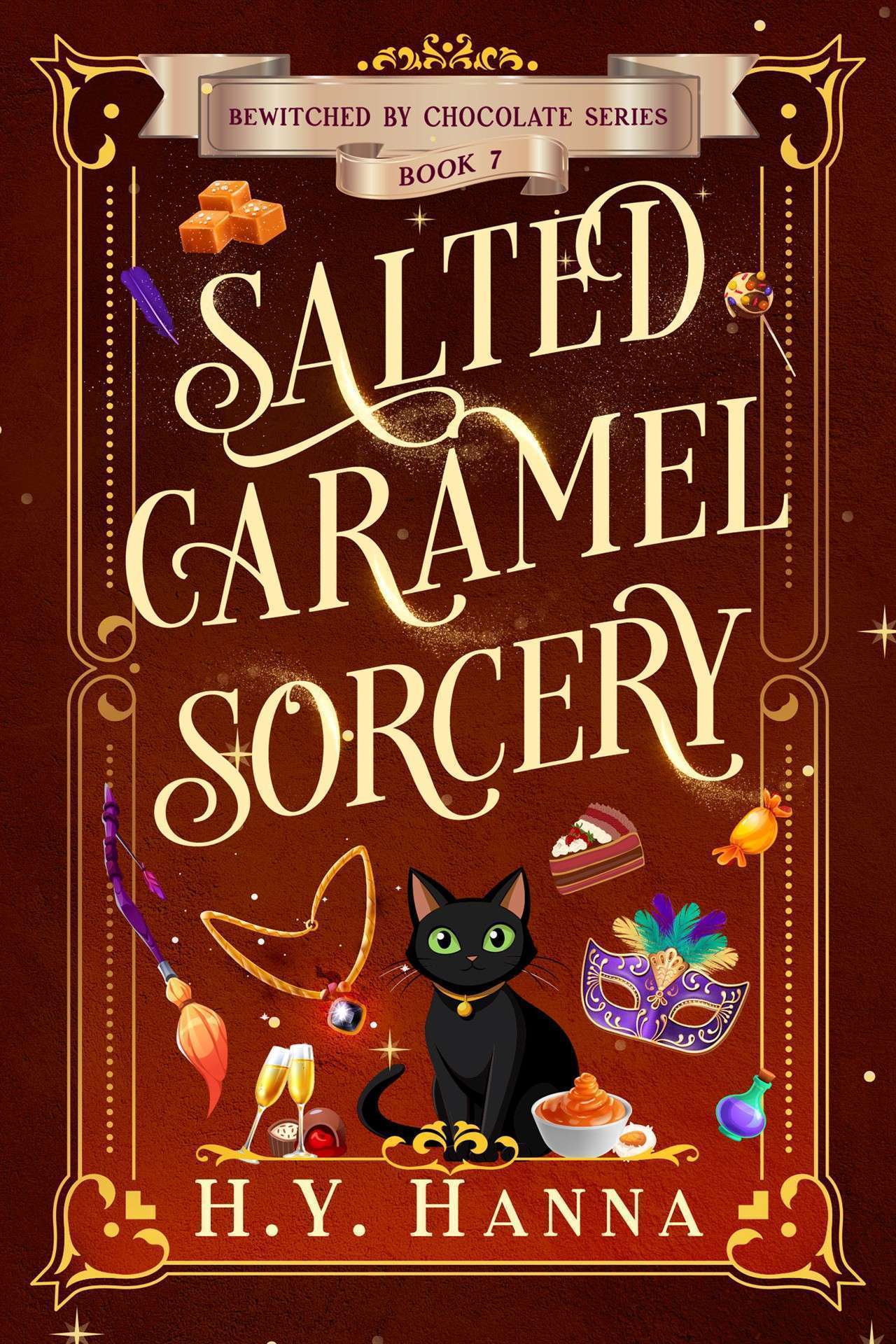Salted Caramel Sorcery (A Cozy Fantasy & Paranormal Witch Mystery)