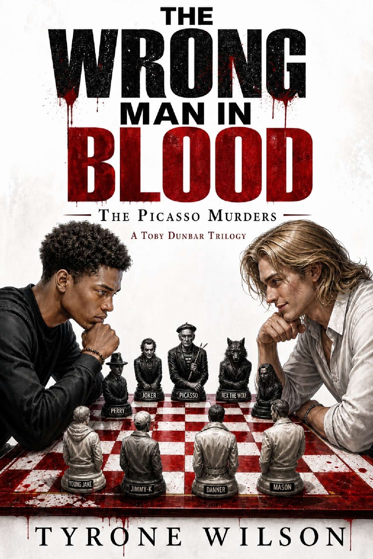 Tyrone Wilson - The Wrong Man in Blood: A Toby Dunbar Mystery - The Picasso Murders