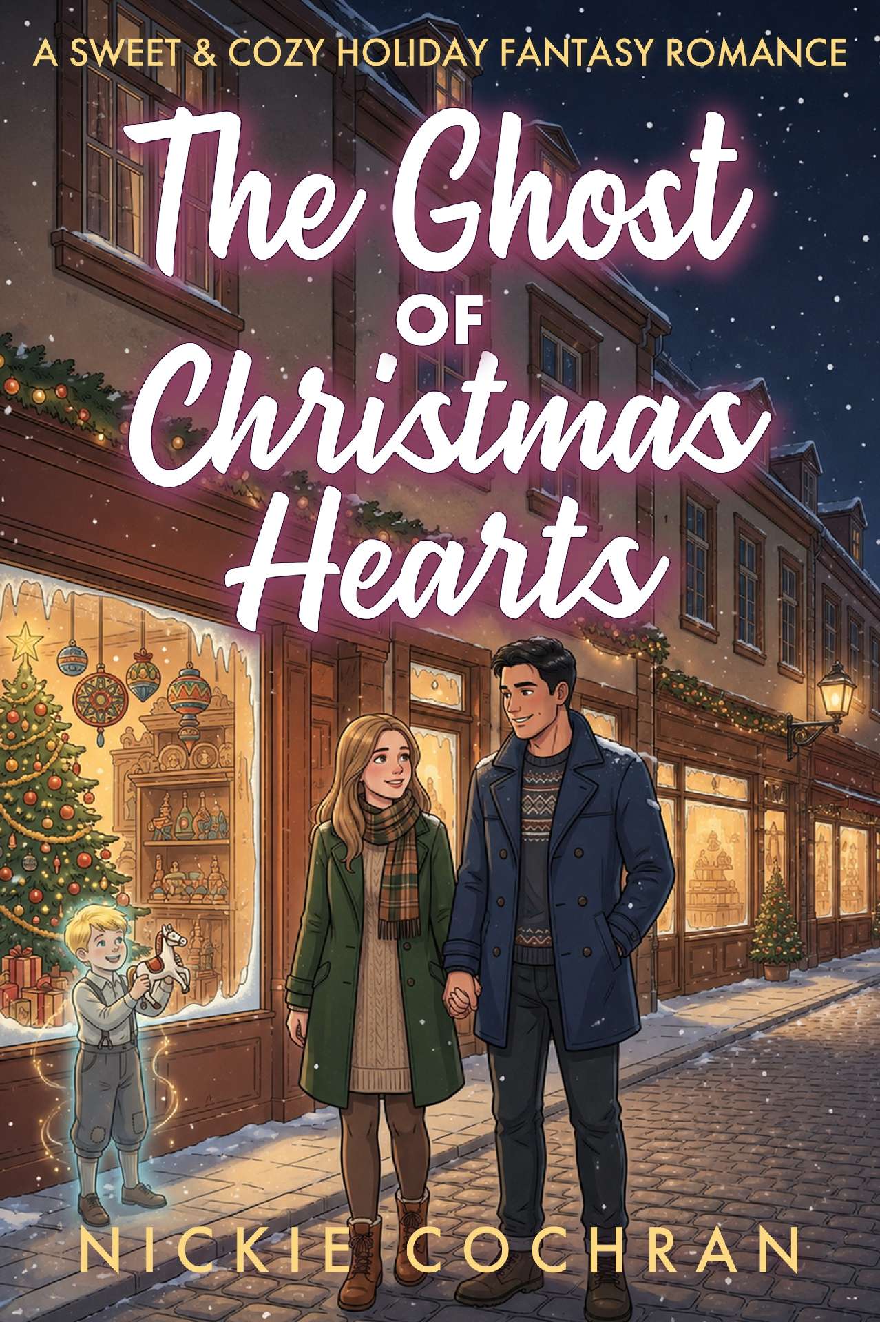 Nickie Cochran - The Ghost of Christmas Hearts - A Sweet & Cozy Holiday Fantasy Romance - Spirits in Waiting 3