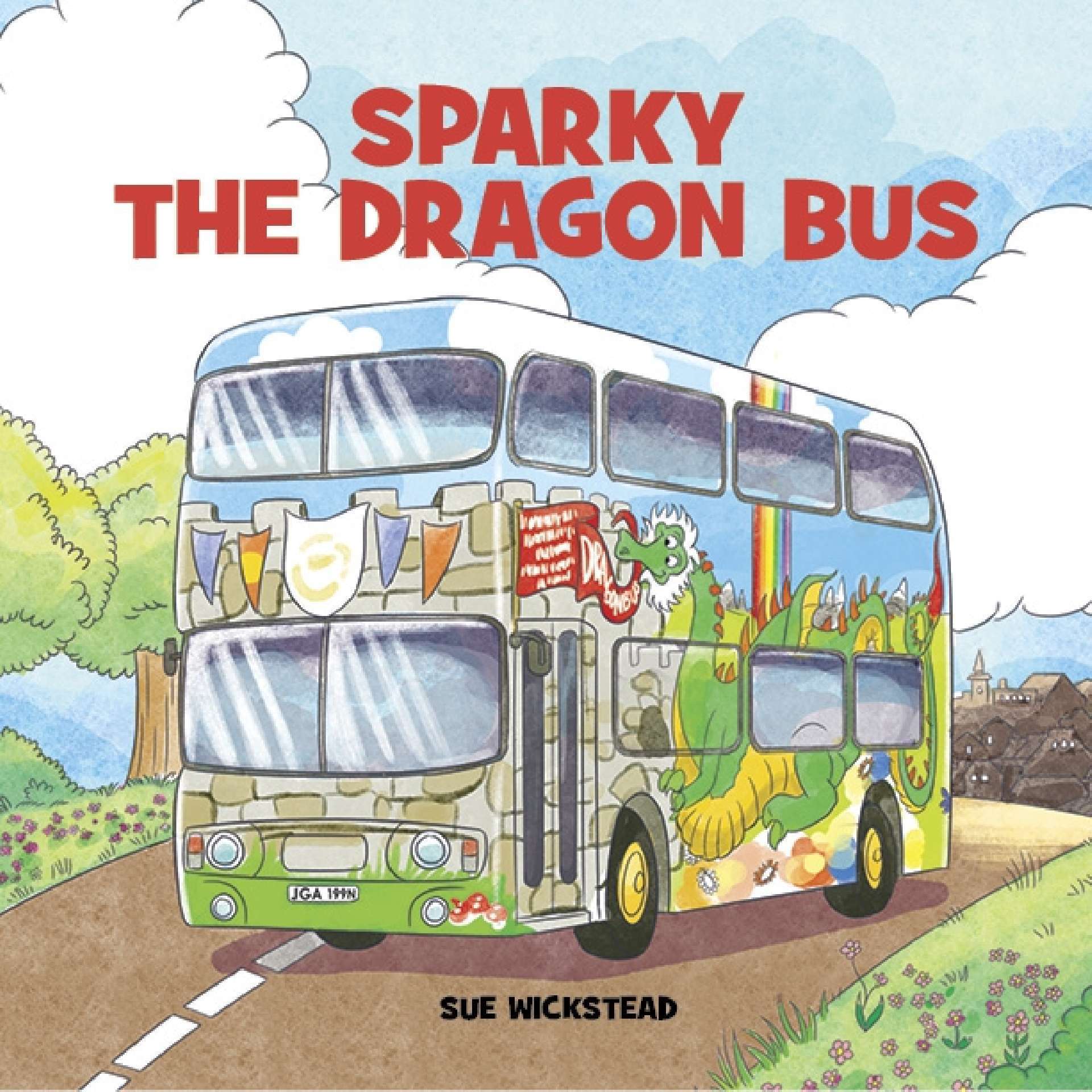 Sparky the Dragon Bus